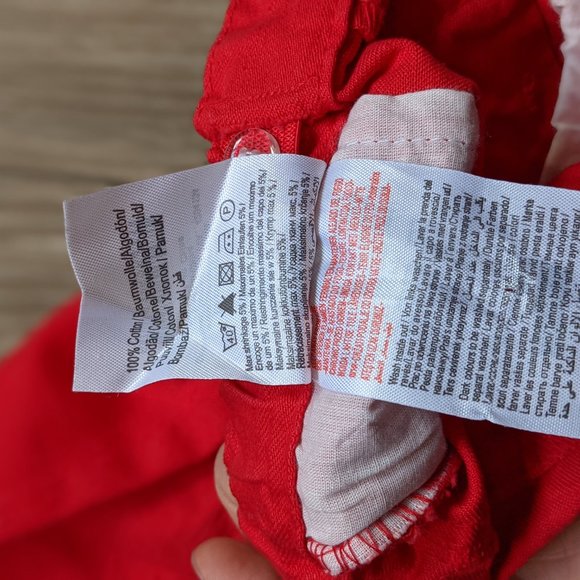 NWT Baby Girl (6-9M) - NAME IT 5pocket Red Jeans - Picture 4 of 5